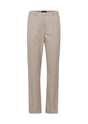 Karohose Carla - beige / schwarz / kariert - Gr. 275 von - Goldner Fashion - Modalova