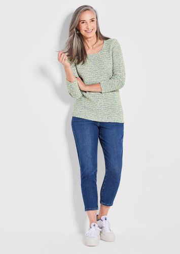 Pullover in Multicolor-Strick - / weiß / gemustert - Gr. 50 von Fashion - Goldner - Modalova