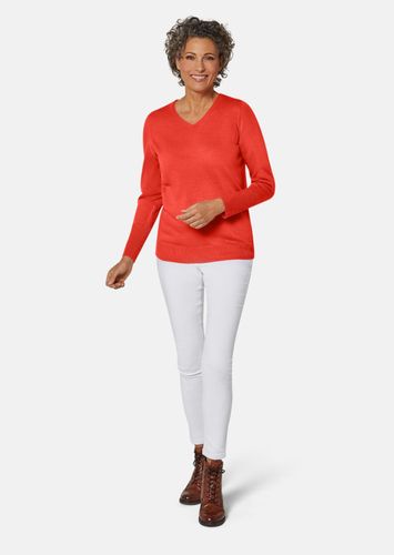 Unkomplizierter Pullover mit V-Ausschnitt - Gr. 24 von Fashion - Goldner - Modalova
