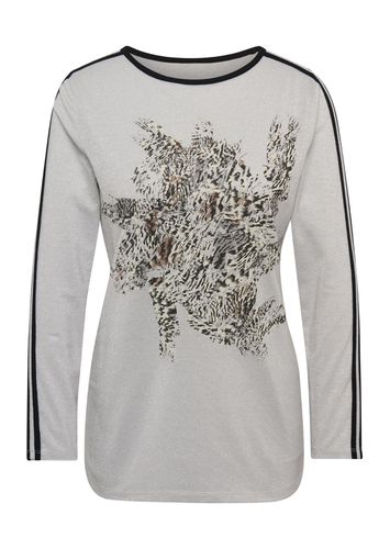 Shirt mit funkelnden Glitzersteinchen - / schwarz / melange - Gr. 19 von - Goldner Fashion - Modalova