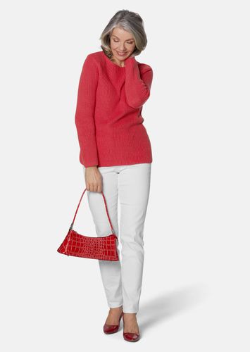 Figurschmeichelnder Pullover aus reiner Baumwolle - - Gr. 19 von - Goldner Fashion - Modalova