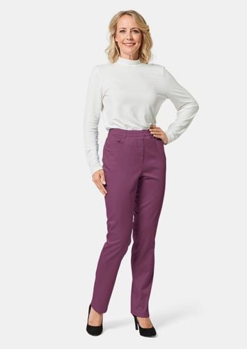 Leichte Baumwollschlupfhose LOUISA - aubergine - Gr. 195 von - Goldner Fashion - Modalova