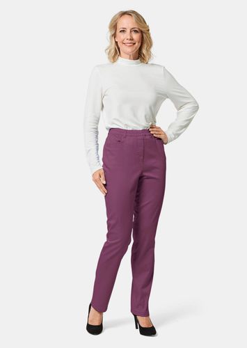 Leichte Baumwollschlupfhose LOUISA - aubergine - Gr. 22 von - Goldner Fashion - Modalova