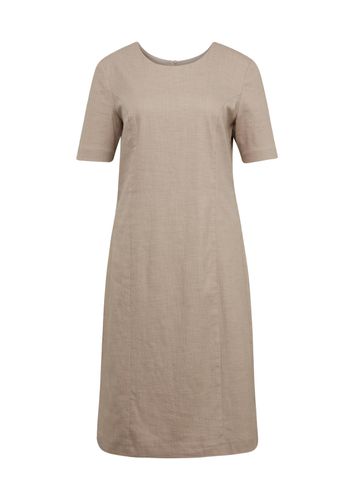 Zauberhaftes Kleid mit Leinenanteil - beige - Gr. 20 von - Goldner Fashion - Modalova