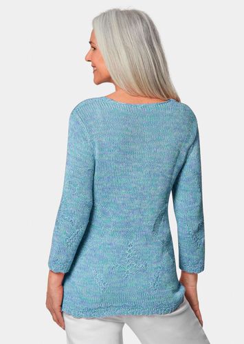 Extravaganter Pullover - mint / melange - Gr. 24 von Fashion - Goldner - Modalova