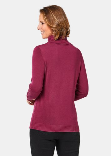 Pullover mit halsfernem Rollkragen - beere - Gr. 24 von Fashion - Goldner - Modalova