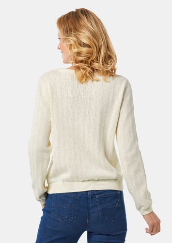 Cardigan - cremeweiß - Gr. 19 von Fashion - Goldner - Modalova