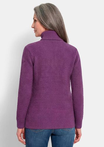 Warmer Strickpullover mit Rollkragen - beere - Gr. 21 von Fashion - Goldner - Modalova