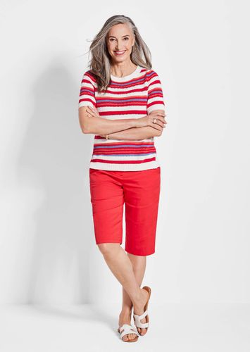 Ringelpullover - / weiß / gemustert - Gr. 19 von Fashion - Goldner - Modalova