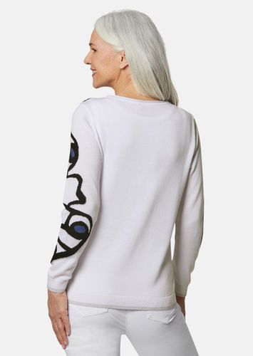 Aufwendig gearbeiteter Intarsienpullover - / blau / gemustert - Gr. 24 von Fashion - Goldner - Modalova