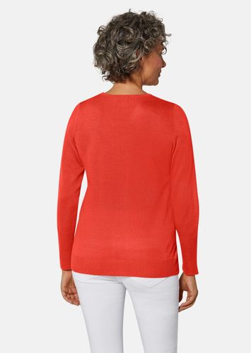 Unkomplizierter Pullover mit V-Ausschnitt - Gr. 20 von Fashion - Goldner - Modalova
