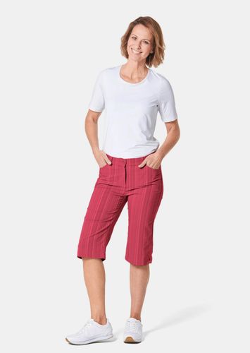 Bermuda CARLA in Streifen-Optik - Gr. 24 von - Goldner Fashion - Modalova