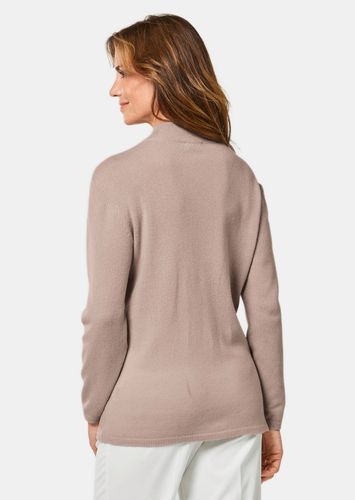 Kuschelweicher Kaschmirpullover mit Kragen - beige - Gr. 19 von Fashion - Goldner - Modalova