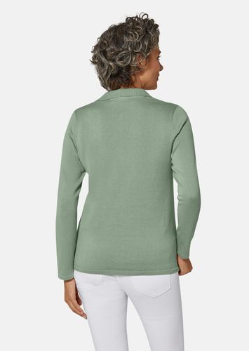 Pullover aus hochwertigem Garn - graugrün - Gr. 21 von - Goldner Fashion - Modalova