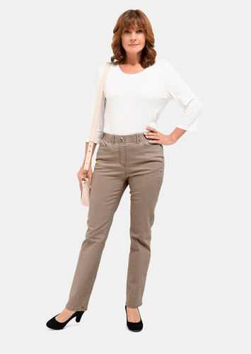 Klassische Jeansschlupfhose MARTHA - beige - Gr. 195 von - Goldner Fashion - Modalova