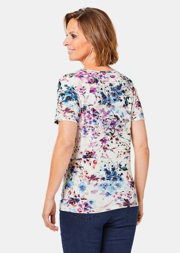 Shirt mit farbbrilliantem Druck - / bunt - Gr. 46 von - Goldner Fashion - Modalova