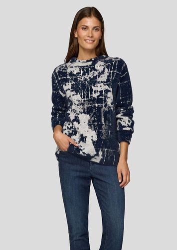 Pullover aus Federgarn mit Glitzer-Details - / cremeweiß - Gr. 38 von - Goldner Fashion - Modalova