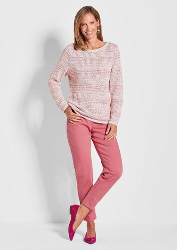 Pullover in Multicolor-Strick - / gemustert - Gr. 52 von Fashion - Goldner - Modalova