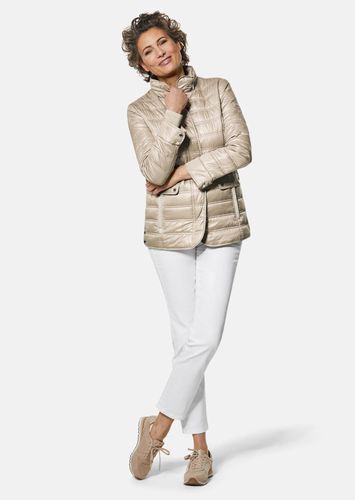 Leichte Steppjacke mit vielen Details - beige - Gr. 23 von - Goldner Fashion - Modalova