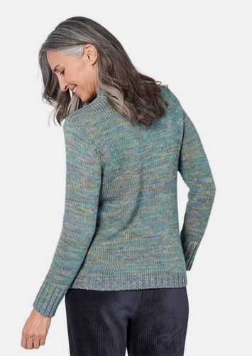 Strickpullover mit Zopfstrick - / gemustert - Gr. 19 von Fashion - Goldner - Modalova