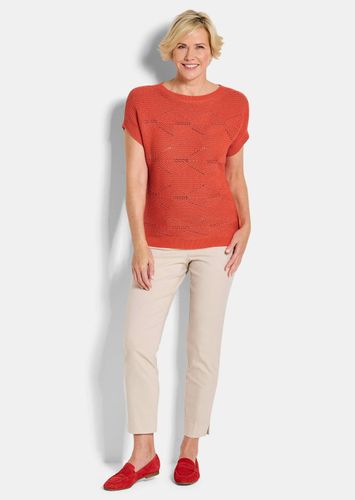 Strickpullover mit Rautenmuster - Gr. 24 von - Goldner Fashion - Modalova