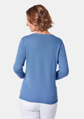 Unkomplizierter Pullover mit V-Ausschnitt - Gr. 21 von Fashion - Goldner - Modalova