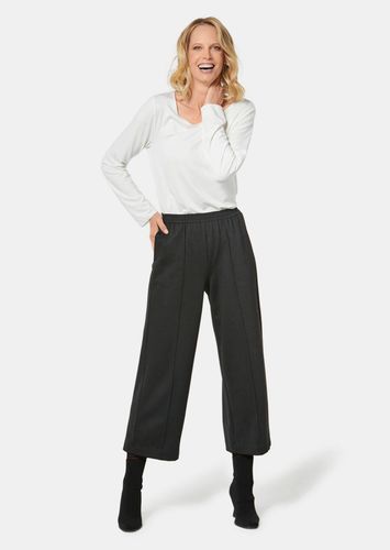 Moderne Hose mit streckenden Biesen - - Gr. 19 von - Goldner Fashion - Modalova