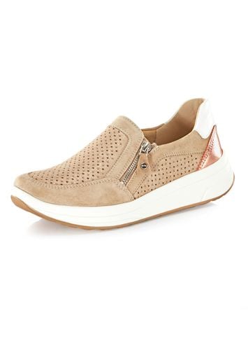 Slipper - beige / roségold - Gr. 36 von - Goldner Fashion - Modalova