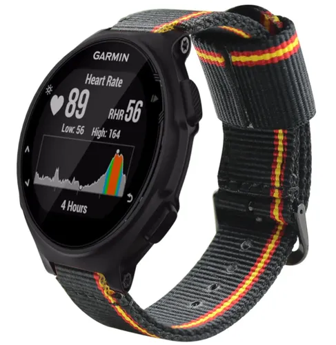 Garmin Forerunner kompatibel nylon armband 235 / 220 / 230 / 620 / 630 / 735xt aus Spanien atmungsaktive langlebig sicherheit verschluss - AliExpress - Modalova