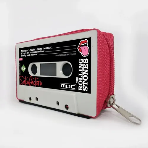 Creation fleck-kassette rolling stones brieftasche, geldbörse, karte halter kassette bänder, original design, retro, vintage - AliExpress - Modalova