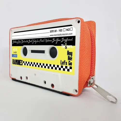 MANCHA DE CREACIÓN-ramones kassette brieftasche, geldbörse, kassette band karte halter, original design, retro, vintage - AliExpress - Modalova