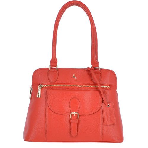 Ashwood Womens Medium Leather Handbag: 62725 Papaya NA - Ashwood Handbags - Modalova