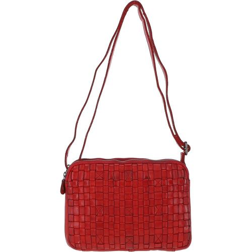 Three Section Vintage Woven Leather Shoulder Bag: D-71 Red NA - Ashwood Handbags - Modalova