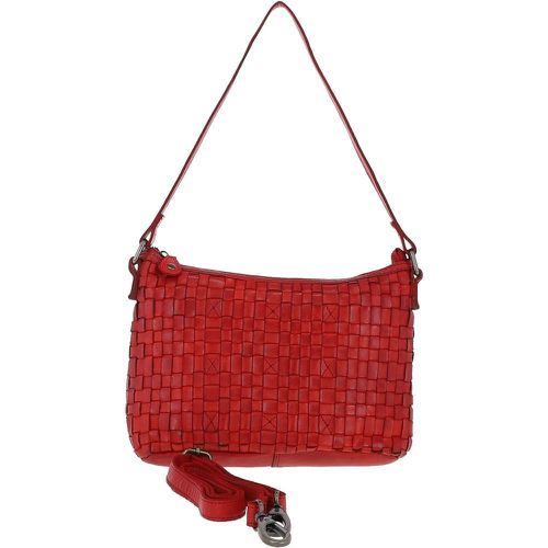 Vintage Woven Leather Shoulder Bag: D-73 Red NA - Ashwood Handbags - Modalova