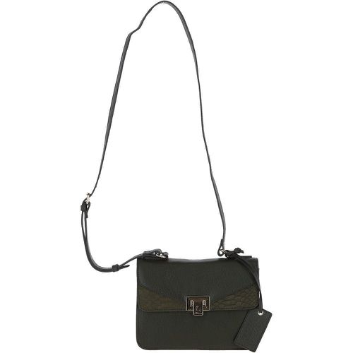 Ashwood Leather and Suede Small Cross Body Bag: 62955 Green NA - Ashwood Handbags - Modalova