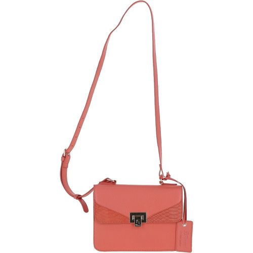 Ashwood Leather and Suede Small Cross Body Bag: 62955 Peach NA - Ashwood Handbags - Modalova
