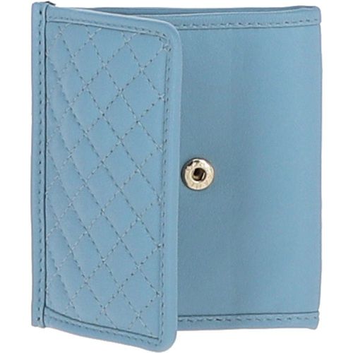 Ashwood Quilted Coin Card Purse: QCP Light Blue NA - Ashwood Handbags - Modalova