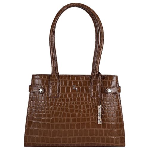 Ashwood Two Section Leather Tote Bag: C-52 Tan NA - Ashwood Handbags - Modalova