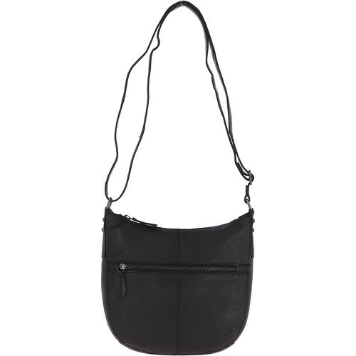 Medium Dipped Leather Saddle Bag: R-13 Black NA - Ashwood Handbags - Modalova