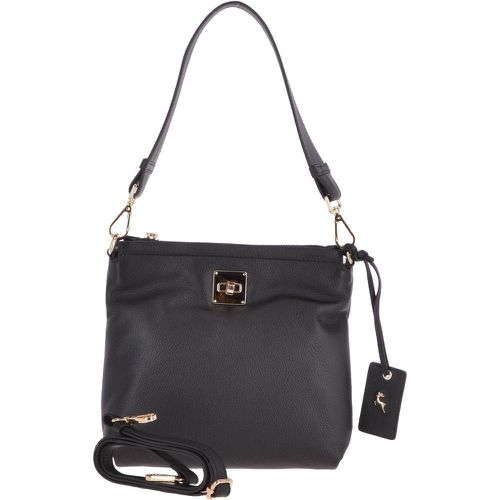 Ashwood Womens Small Two In One Leather Crossbody Bag & Shoulder Bag: 62539 Black NA - Ashwood Handbags - Modalova