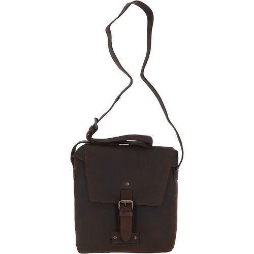 Ashwood Antico Vintage Genuine Premium Leather Messenger Bag with 11 inch Tablet Compartment & Multiple Organiser Compartments, Monti Brown NA - Ashwood Handbags - Modalova