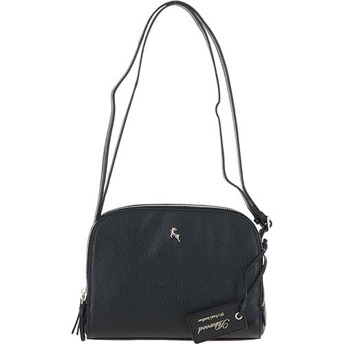 Classy' Leather Three Section Cross Body Bag: 63789 Black NA - Ashwood Handbags - Modalova