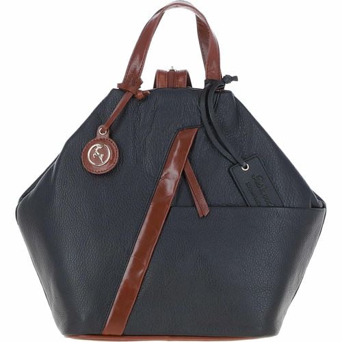 Apos;Lydia&apos; Convertible Leather Tote Backpack Black/tan: 62833 Black NA - Ashwood Handbags - Modalova