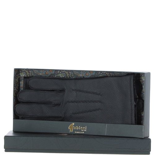 Soft Lambskin Real Leather Fleece Lining Gloves: GB-520 Black M/L - Ashwood Handbags - Modalova
