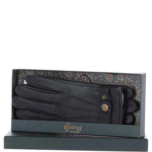 Soft Lambskin Real Leather Fleece Lining Gloves: GB-530 Black L/XL - Ashwood Handbags - Modalova