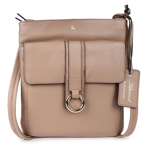 Heaven" Leather Cross Body Bag: 64033 Parafin NA - Ashwood Handbags - Modalova