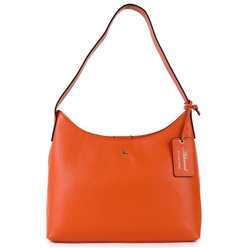 Splendore di Milano' Real Leather Hobo Shoulder Bag: 64203 Mandarin NA - Ashwood Handbags - Modalova