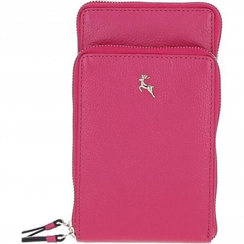 Leather Luxury Crossbody Smartphone Design-X Bag: X-31 Pink NA - Ashwood Handbags - Modalova