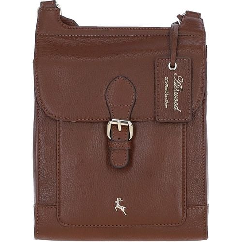 Apos;Eclisse Cuoio&apos; Real Leather Crossbody Bag: X-33 Tan NA - Ashwood Handbags - Modalova