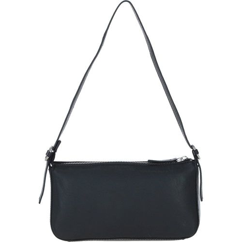 Apos;Tesoro Pelle&apos; Plain Shoulder Bag: LB-6278 Black NA - Ashwood Handbags - Modalova